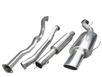 Opel Astra G Turbo (Coupe) 98-04 Turboback-sportavgassystem (Med De-Cat & Ljuddämpare) Cobra Sport